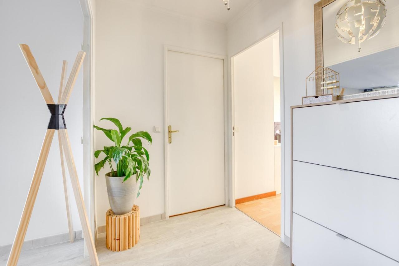 Escale De L'Yvette - 50M2 Cosy, Balcony & Parking Lägenhet Longjumeau Exteriör bild